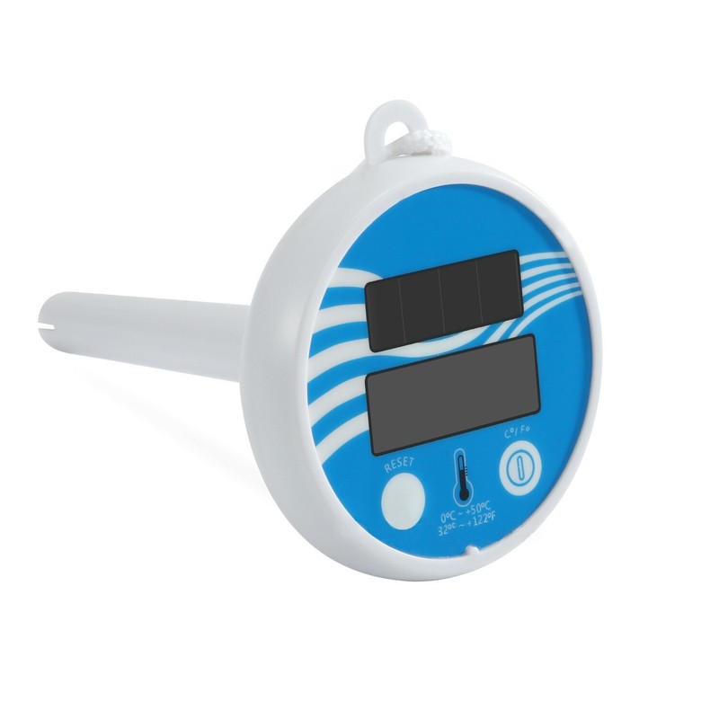 Digital Solar Powered Outdoor Floating Waterproof Rainproof Pool SPA Thermometer gallery