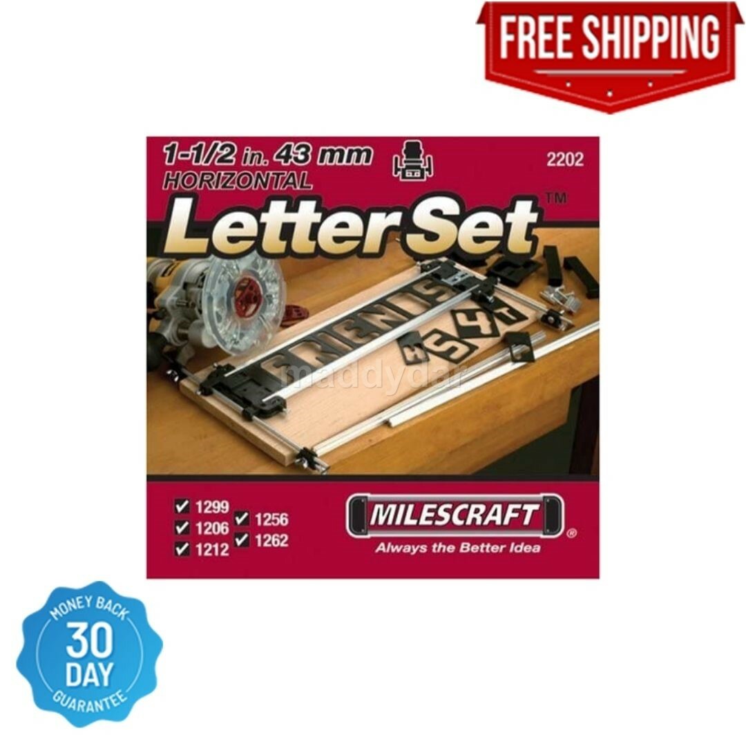 Sign Making Letter Engraving Jig Set Maker for Router Wood Woodworking Template gallery