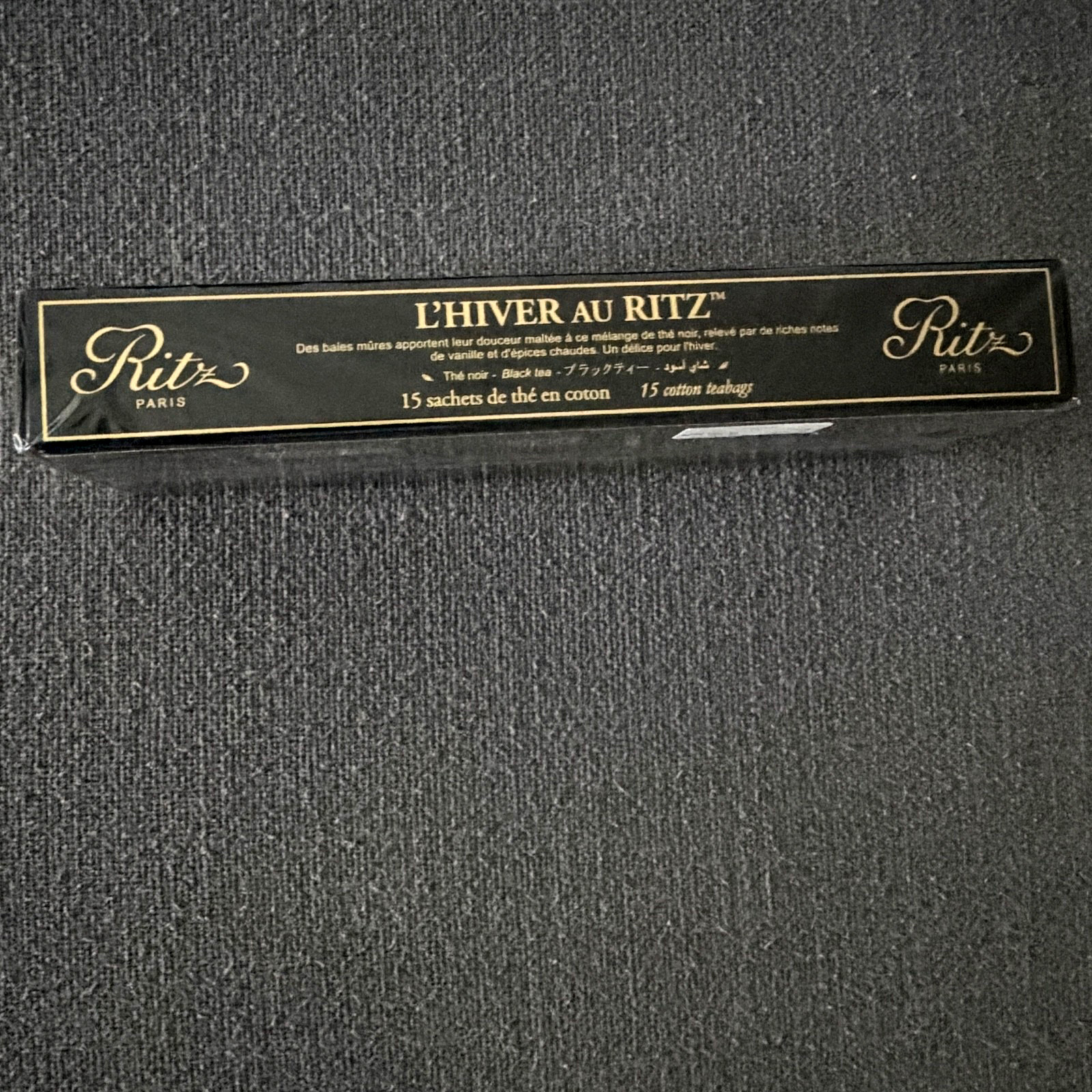 TWG tea RITZ PARIS L’Hiver au Ritz Teabag 100% Authentic TRACKING gallery