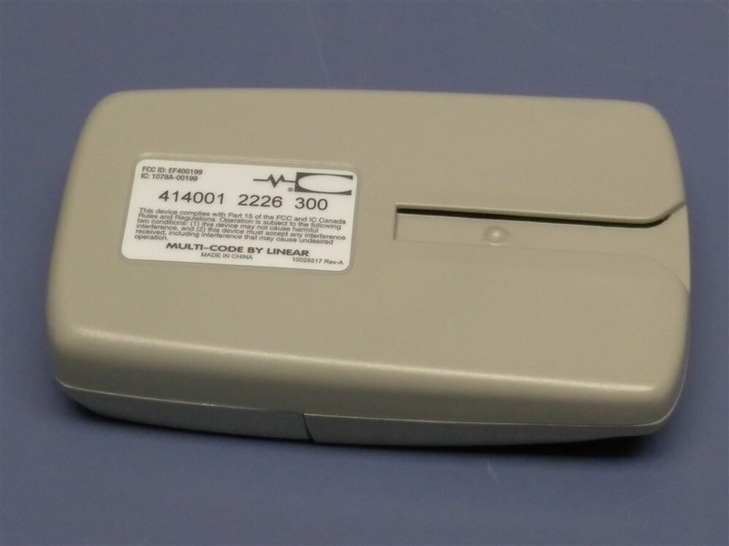 MultiCode 4140 300mhz 10 Code Switch Gate Garage Remote Control Linear MCS414001 gallery