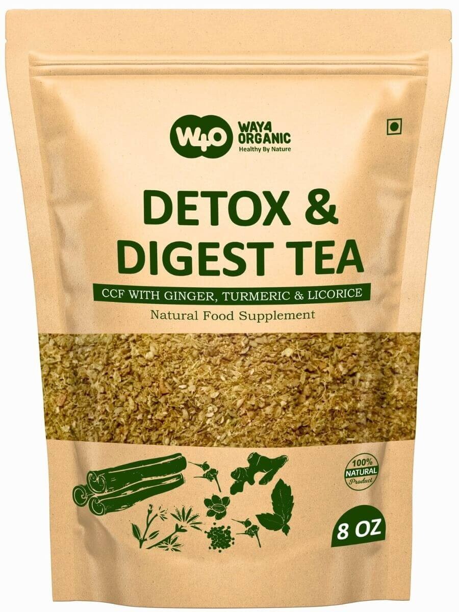 Detox & Digest CCF Tea – 8 oz – Ginger, Turmeric, Licorice Blend - Herbal Leaf gallery