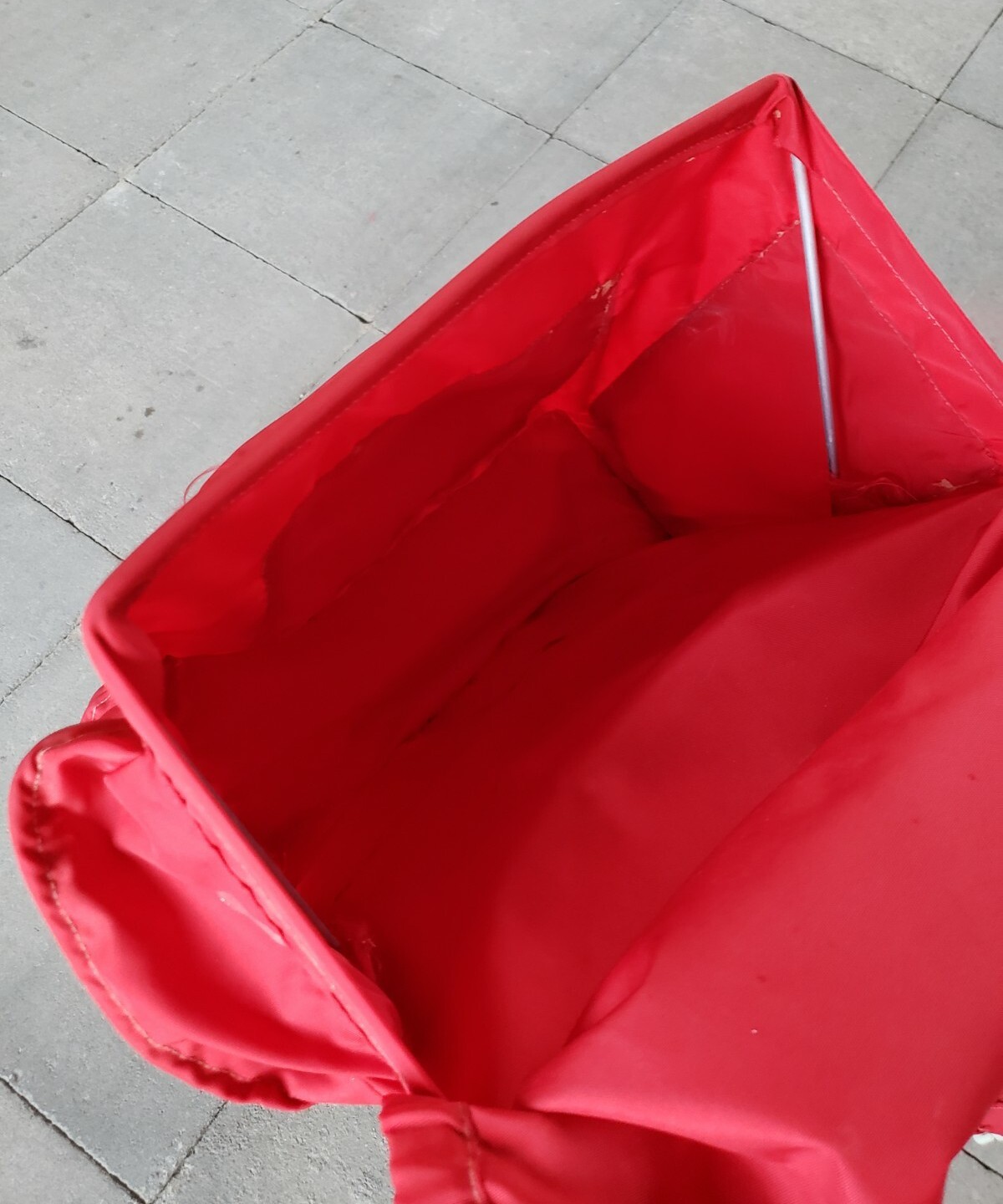 Vintage Large Red External Aluminum Frame Hiking Backpack 4