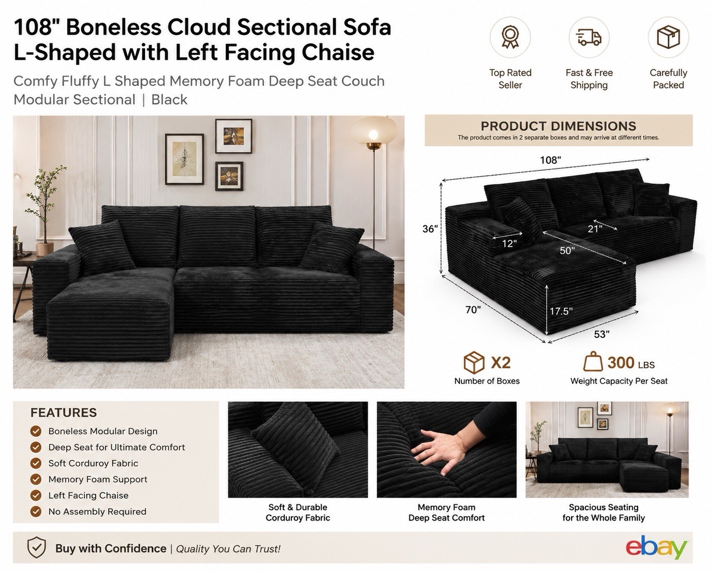 L- Shape Couch gallery