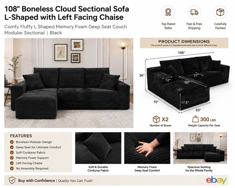 L- Shape Couch gallery