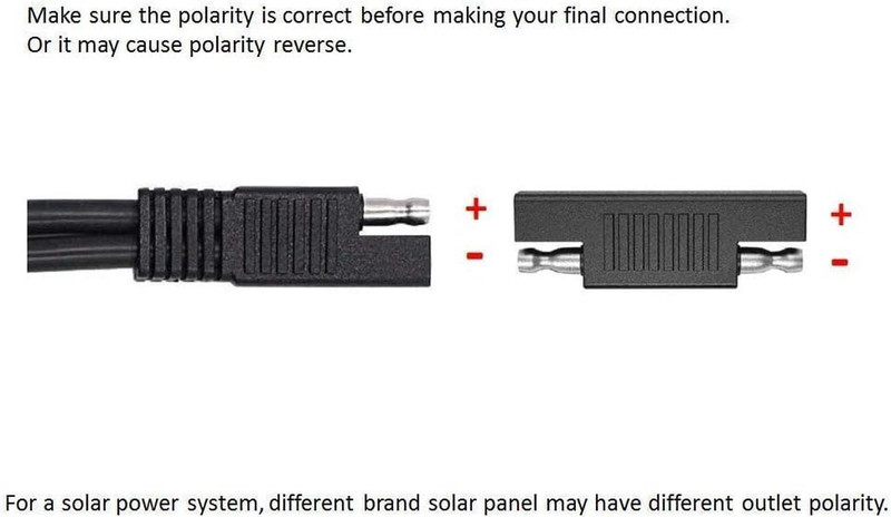 SAE Polarity Reverse Adapter Connectors for SAE Quick Disconnect Extension Cable gallery