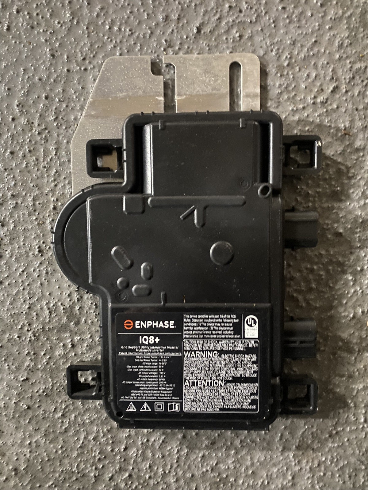 Enphase IQ8+ IQ8PLUS-72-2-US Solar Microinverter – Tested Working – 240V gallery