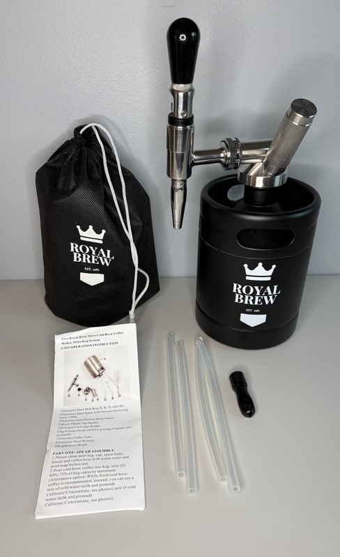 The Original Royal Brew Nitro Cold Brew Coffee Maker - Pre-Owned (READ) gallery