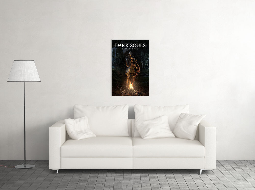 Dark Souls Video Game Role Playing Game Action Wall Art Home - POSTER 20x30 gallery