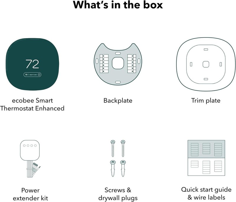 Programmable Wifi Smart Thermostat - Compatible with Alexa & Google Assistant gallery