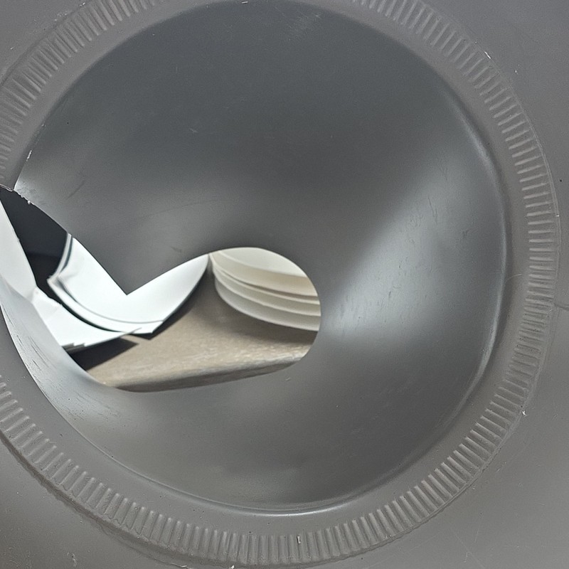 Split Tpo pipe flashing , conical gallery