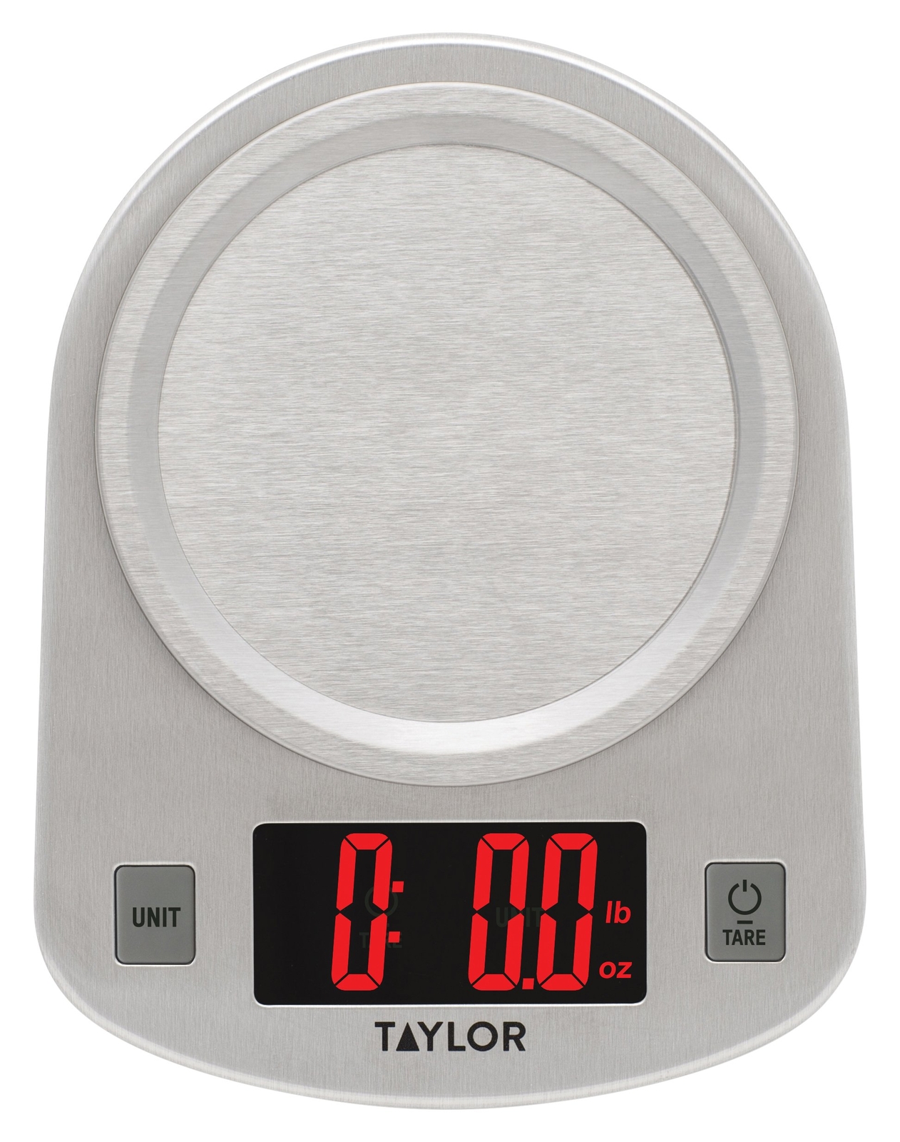 Taylor Digital Kitchen Scale, 11 pound capacity, Steel gallery
