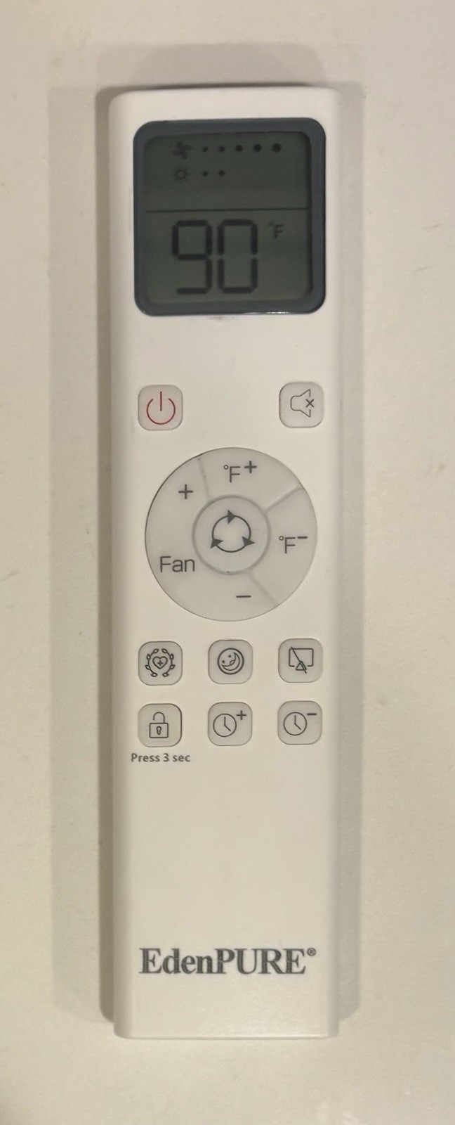 Genuine Edenpure Digital Remote Control White gallery