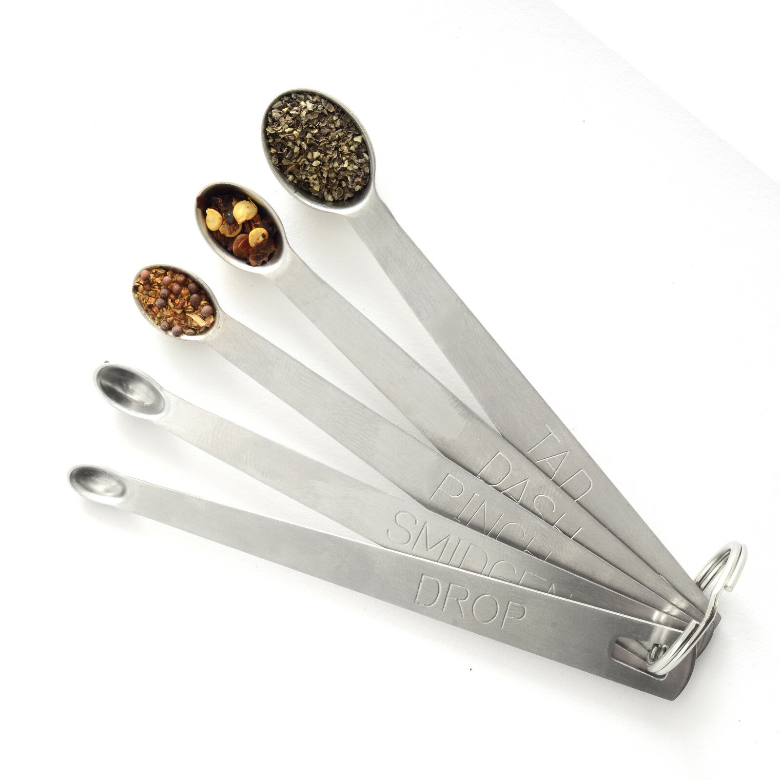 Measuring Spoons 18/10 Stainless Steel Mini Set 5 Pc Pinch Smidgen Dash Norpro gallery