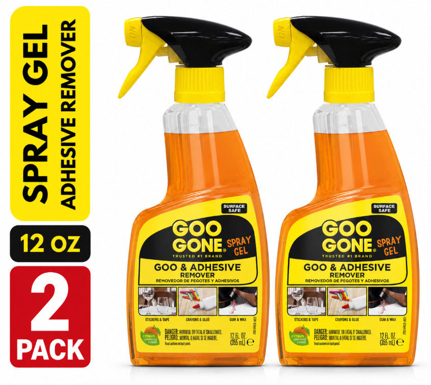 ( 2 pack ) Original ADHESIVE Glue Gum Remover ~ Fresh Citrus & Surface Safe 12Oz gallery