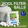 Pool Filter Balls for Sand Filters, 3.1 lbs Reusable Pool Sand Filter Balls (... gallery