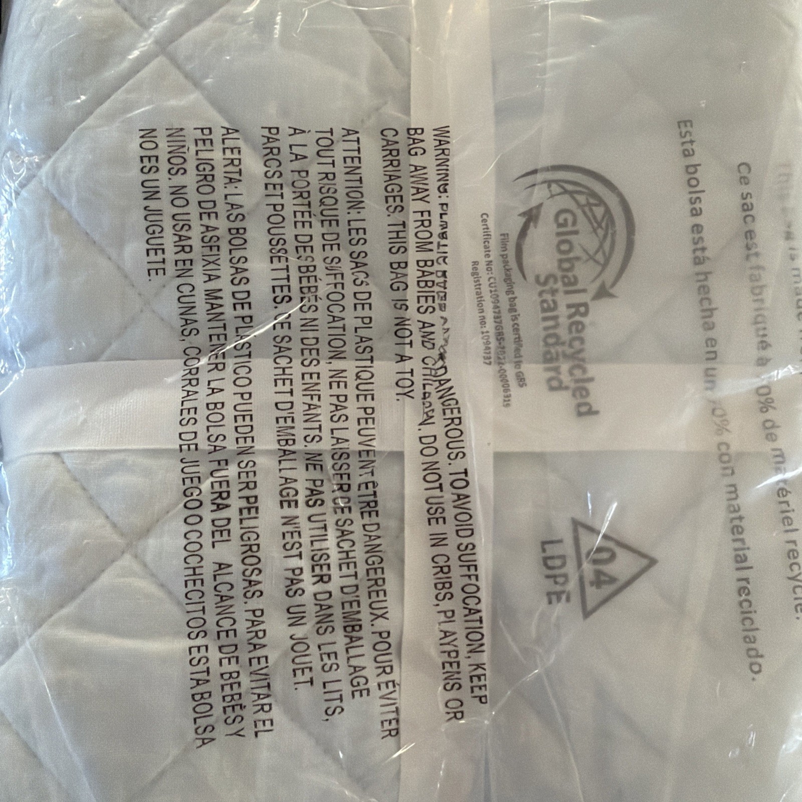 Set / 2 POTTERY BARN BELGIAN FLAX LINEN DIAMOND QUILTED SHAM STANDARD BLUE FROST gallery