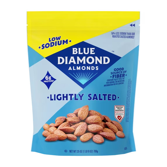 Blue Diamond Almonds, Lightly Salted Snack Almonds perfect for lunches and on-th gallery