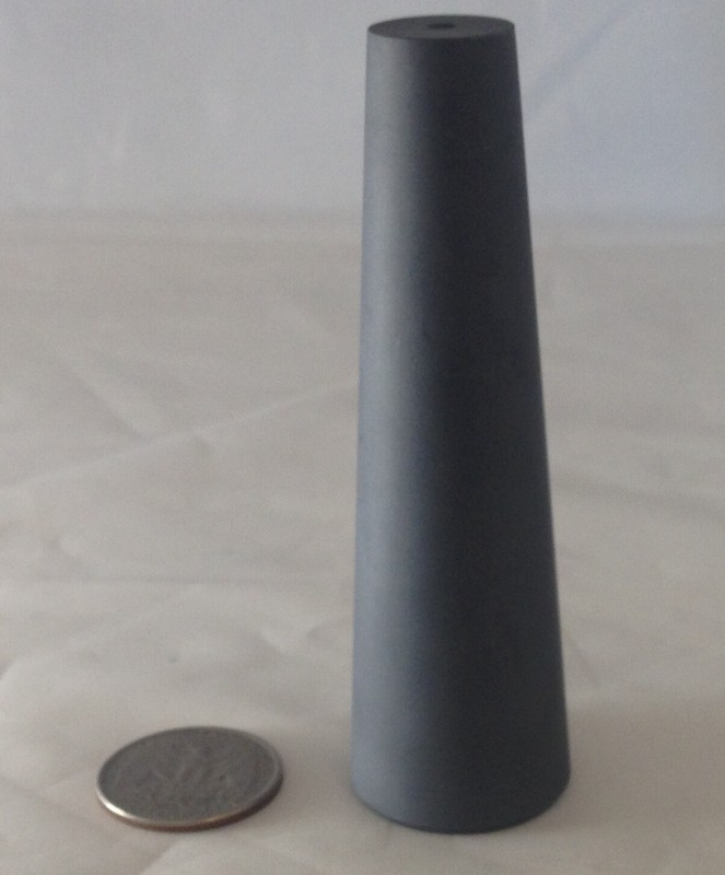 Large Tungsten Sandblaster Nozzle Tip TC1: Kennametal Premium Grade: All Sizes gallery