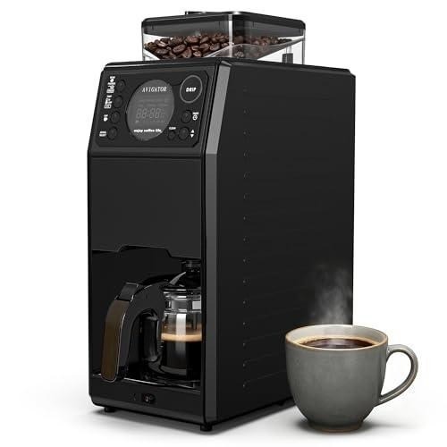 10 Cup Coffee Maker W/ Grinder Built In Burr Grind Brew Auto Black gallery
