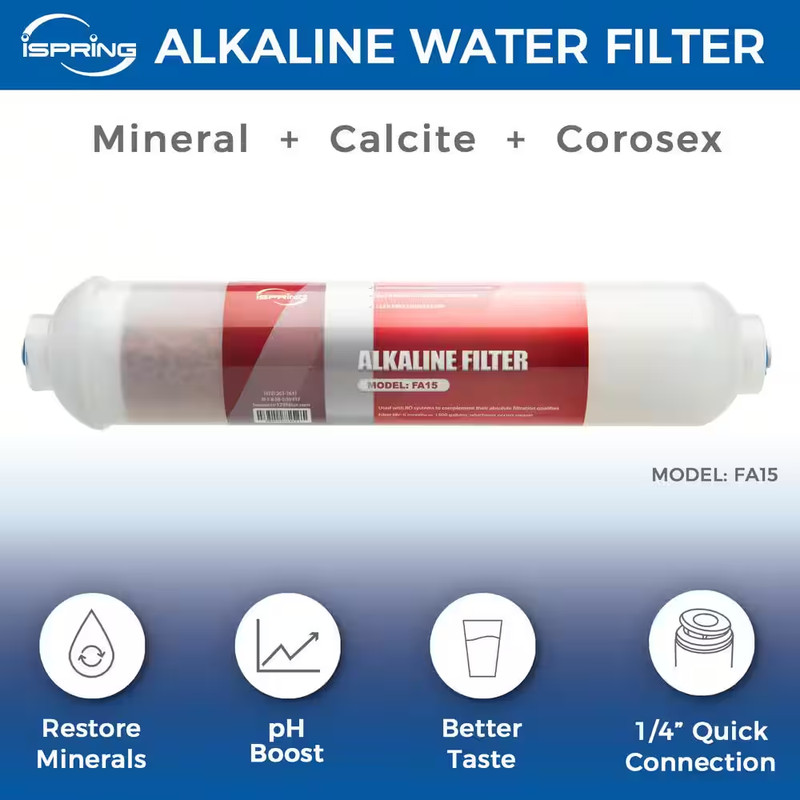 Under-Sink Replacement Water Filter Set for 7-Stage 75 GPD Reverse Osmosis Alkal gallery