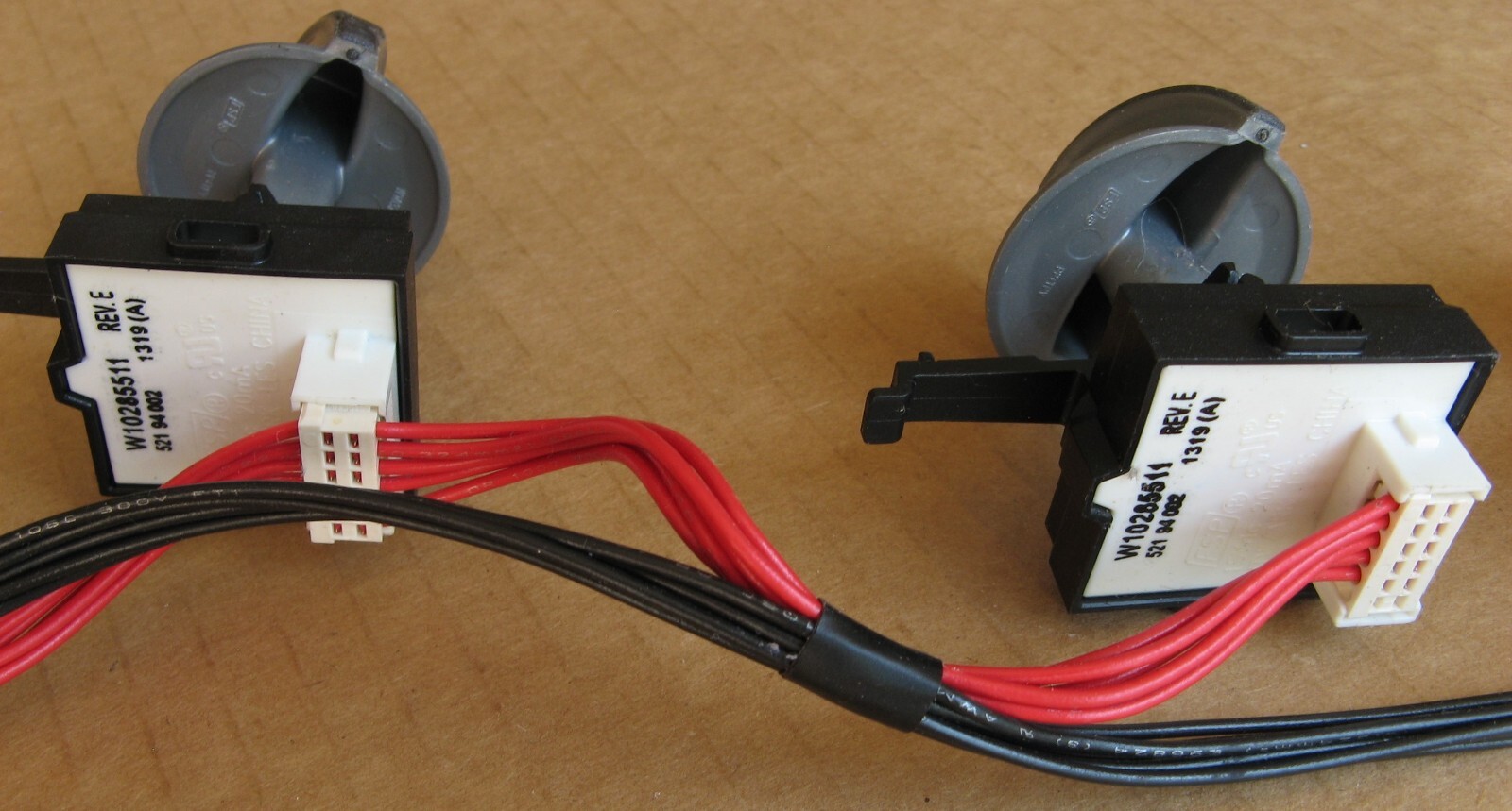 Kenmore, Whirlpool Washer Switches, Harness, Knobs W10285511,W10285512,W10291176 gallery