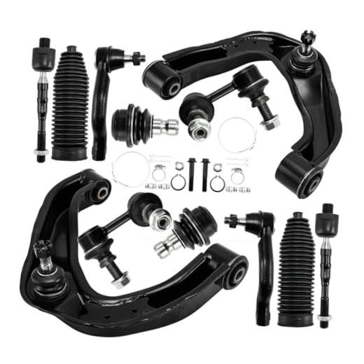 Front Upper Control Arm w/Ball Joint & Tie Rod For Frontier 2005-2019 12Pcs gallery