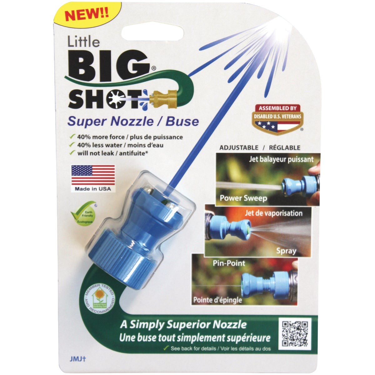 Little Big Shot Thermoplastic Adjustable Twist Hose Nozzle LBS-151 Little Big gallery