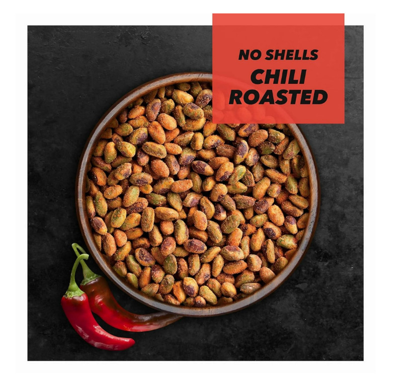 Wonderful Pistachios No Shells Chili Roasted Nuts, 11 Ounce Bag gallery