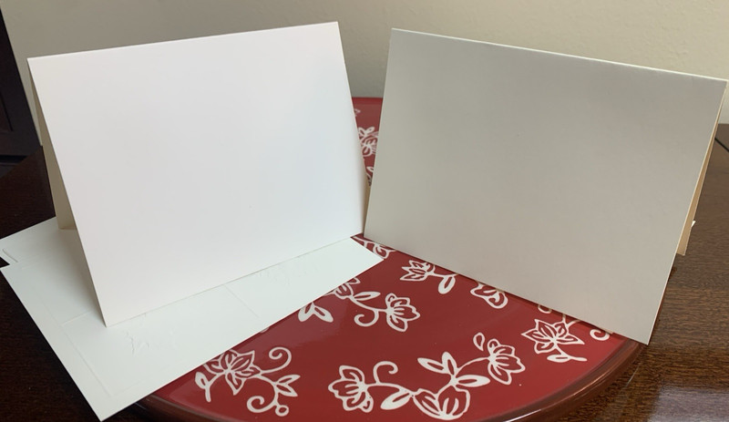 Four Seasons Winter Spring Summer Fall Embossed Blank Note Cards - Set of 5 gallery