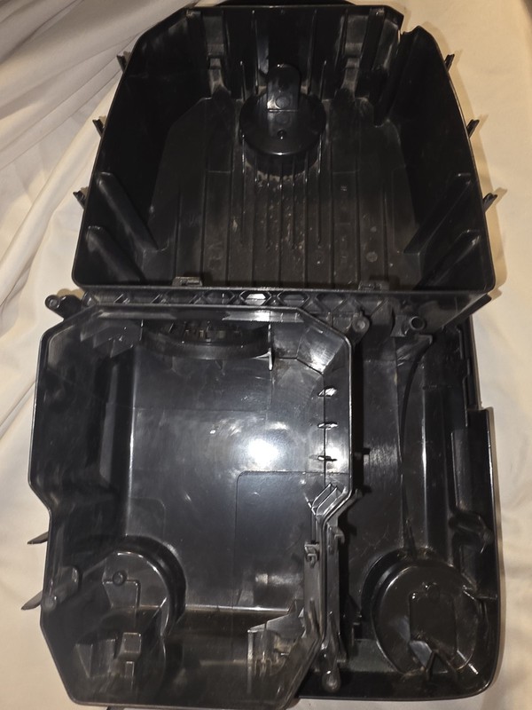 Miele S548 Bottom Plastic Canister Shell Genuine Aluminum Model gallery