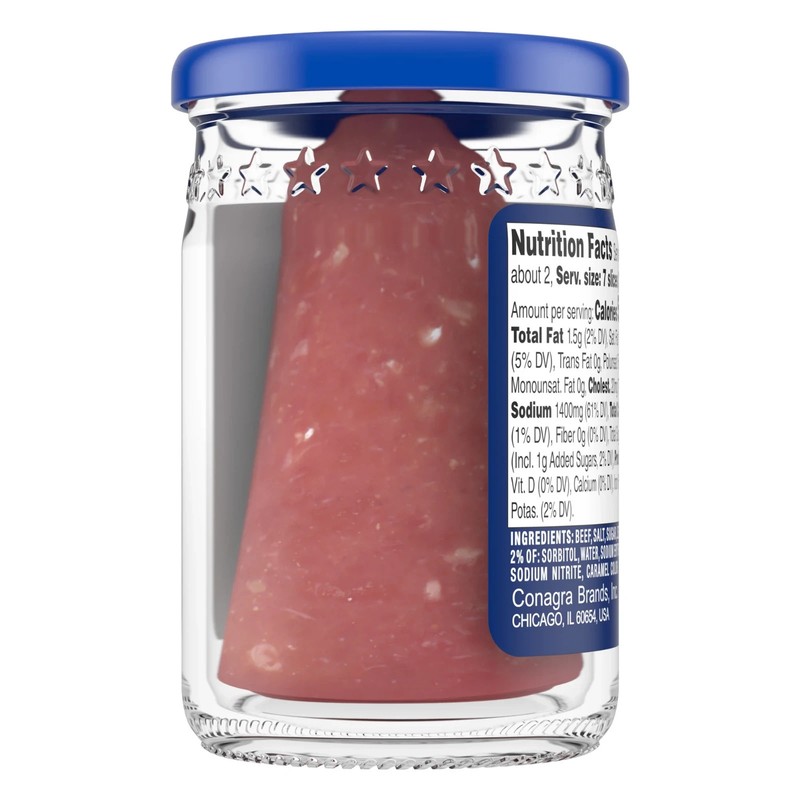 (2 pack) Armour Star Sliced Dried Beef, 9g Protein Per Serving, Canned Meat... gallery