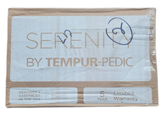 Serenity by Tempur-Pedic Contour Memory Foam Pillow for Neck & Shoulder Support