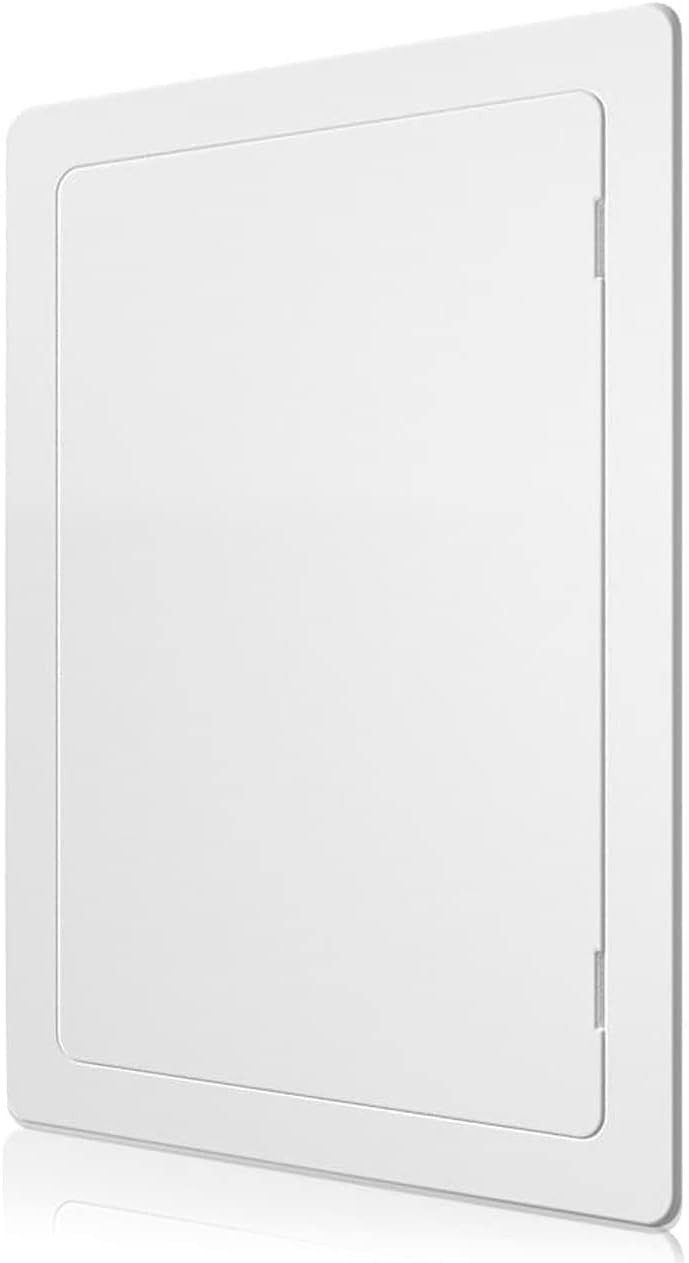Access Panel for Drywall - 8x16 inch - Wall Hole Cover - 8 x 16, White gallery