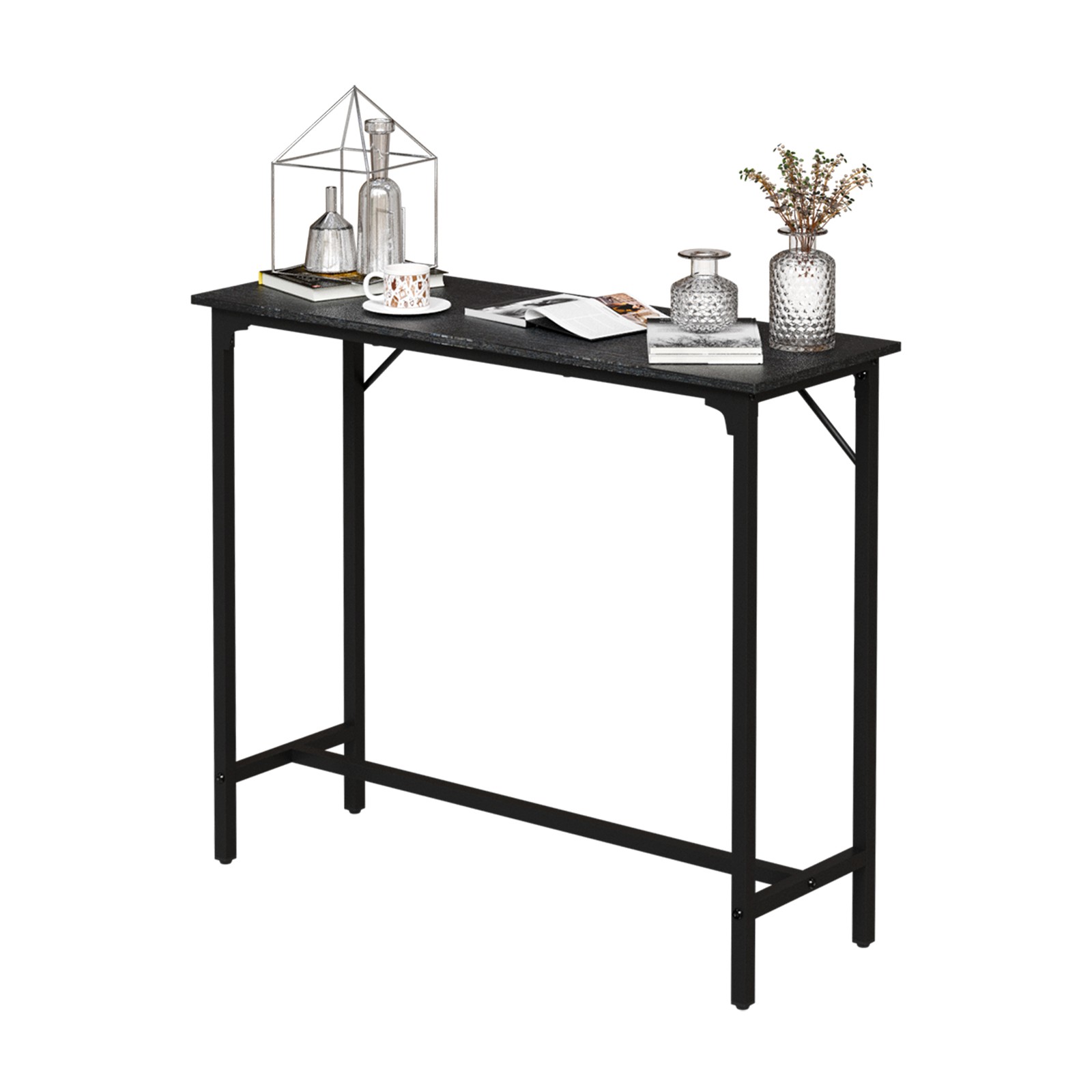 Durable MDF Top & Metal Frame, Ideal for Kitchen/Bar Counte gallery