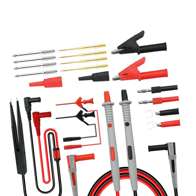 21 in 1 Multimeter Test Leads for Meter Electrical Clip Probes gallery