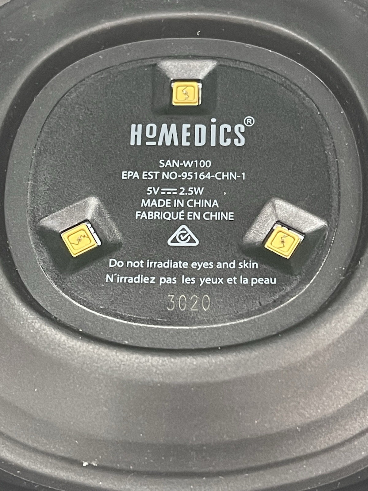 Homedics UV-Clean UVC Portable Compact Sanitizer for Everyday Use SAN-W100 gallery