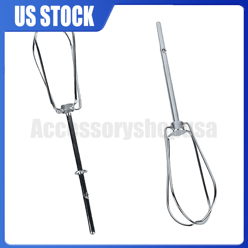 2Pack For KitchenAid Hand Mixer Turbo Beaters Replace KHM2B AP5644233 W10490648 gallery