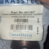 Brasstech 441/67 Shallow Pipe Flange 5/8 in. I.D. Hammered Antique Copper gallery