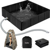 Upgraded Portable Shower Pan, 41" X 41" X 10" Outdoor Shower Base with Detachabl gallery