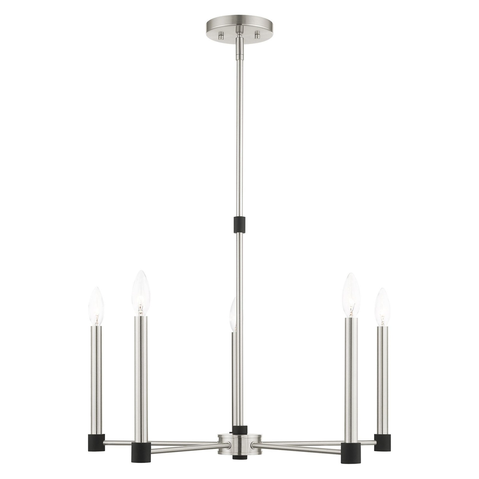 Karlstad - 5 Light Chandelier in Contemporary Style - 24 Inches wide by 20.25 gallery