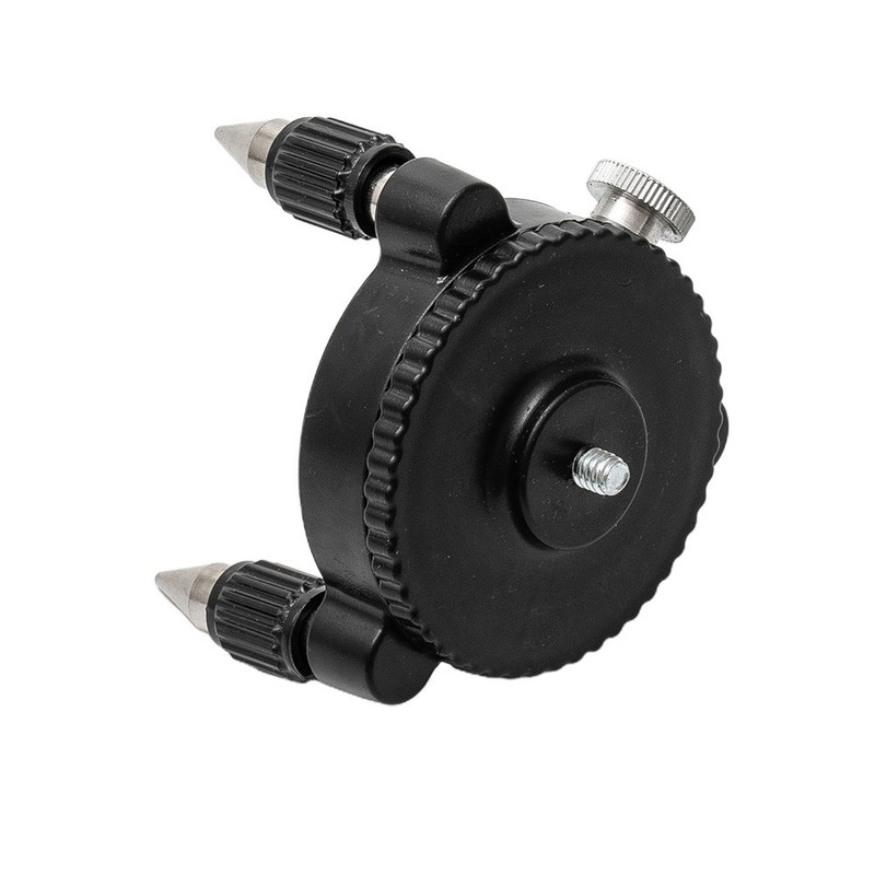Black + Silver Level Meter Base 360 Degree Rotation Construction Tool Part gallery