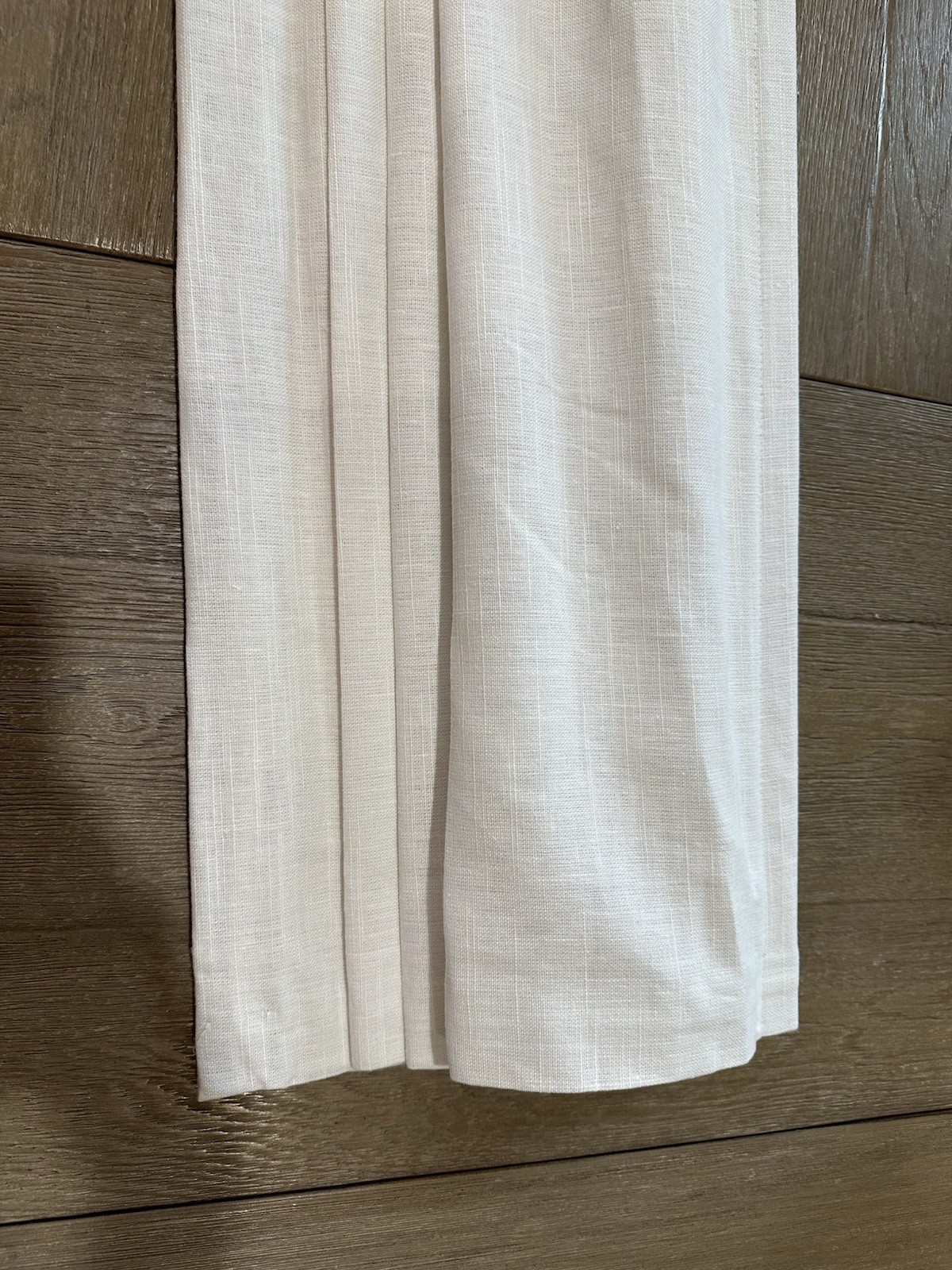 Pottery Barn Emery Roman Shade Ivory 34x64 Replacement Hardware Blackout gallery