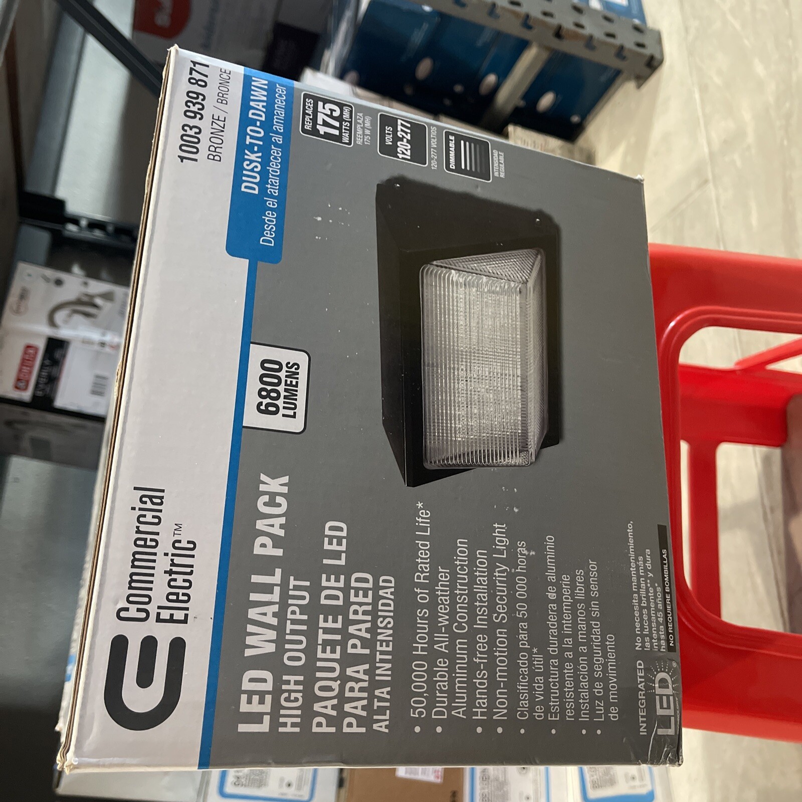 Commercial Electric 6800lm High-Output LED Dusk to Dawn Outdoor Security... gallery