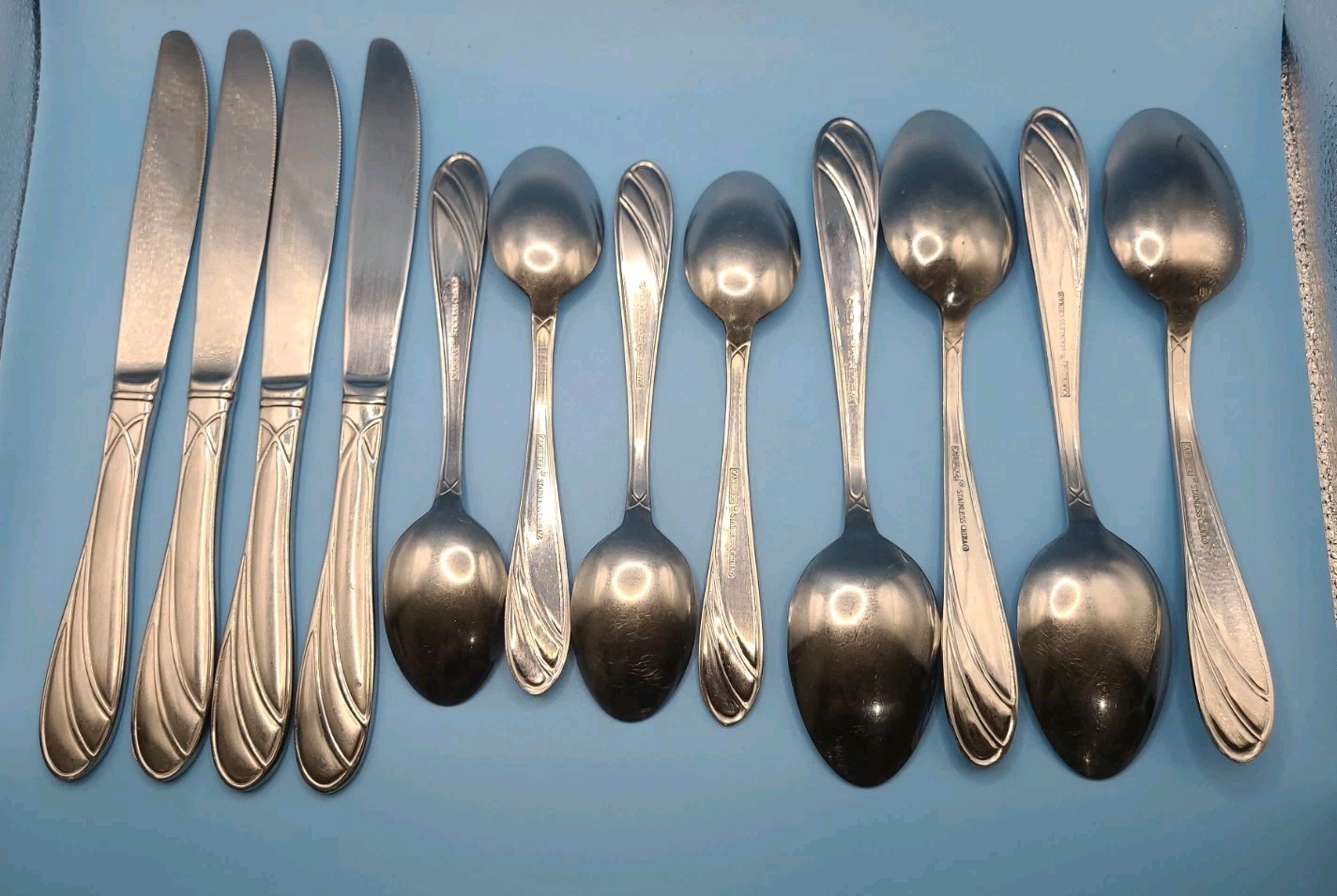 Cambridge Medina Forks Spoons Knives Stainless Flatware 12 pcs gallery