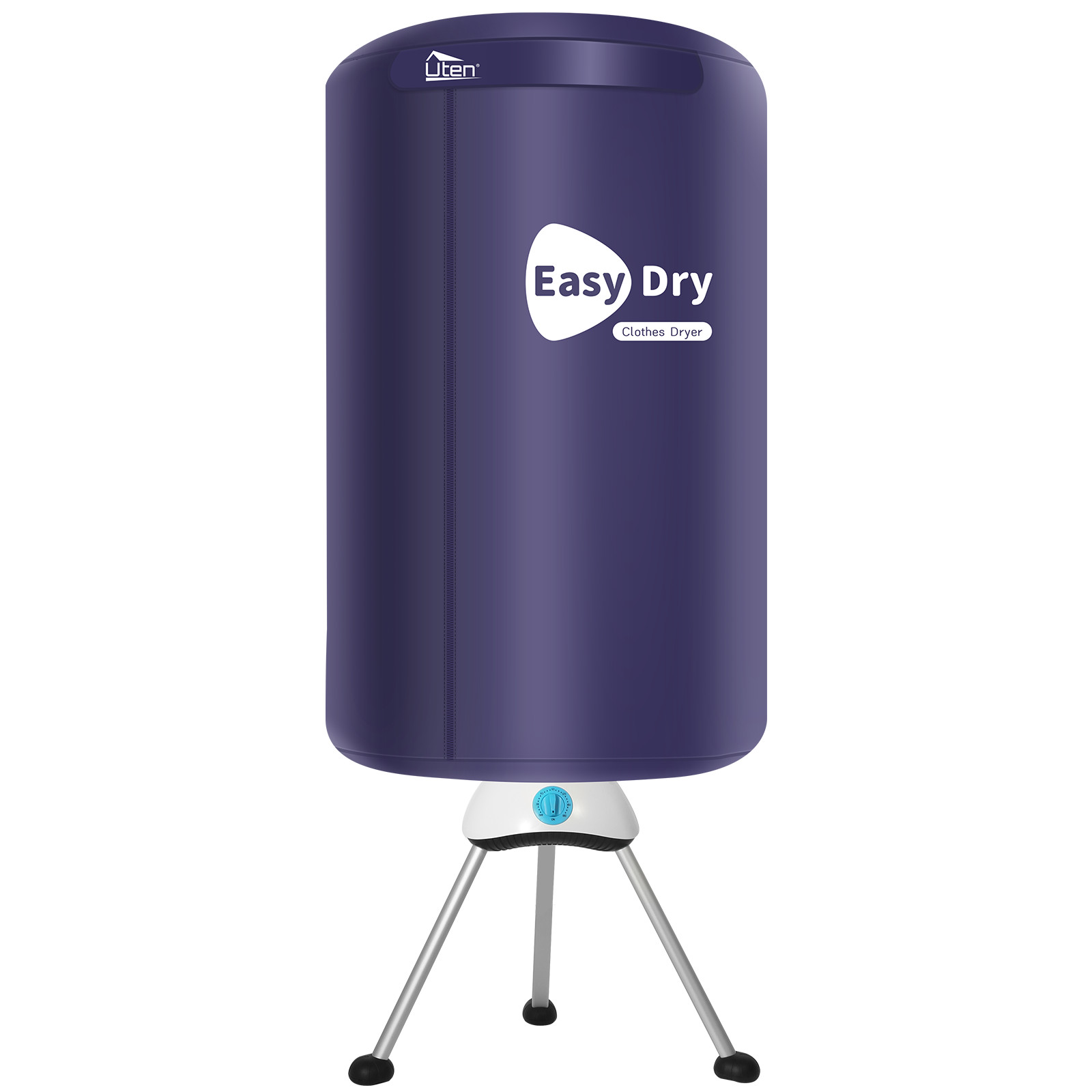 Portable Electric Clothes Dryer Aluminum alloy Drying Machine 1000W Apartment RV gallery