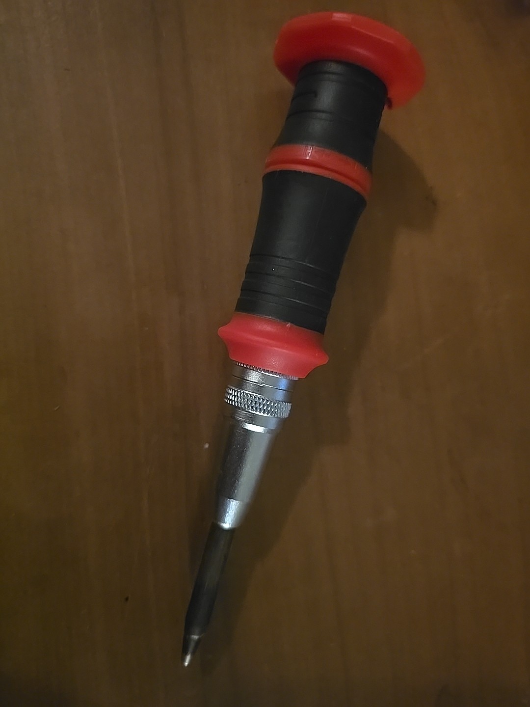 Mayhew Automatic Center Punch Adjustable Spring Loaded Made in USA gallery