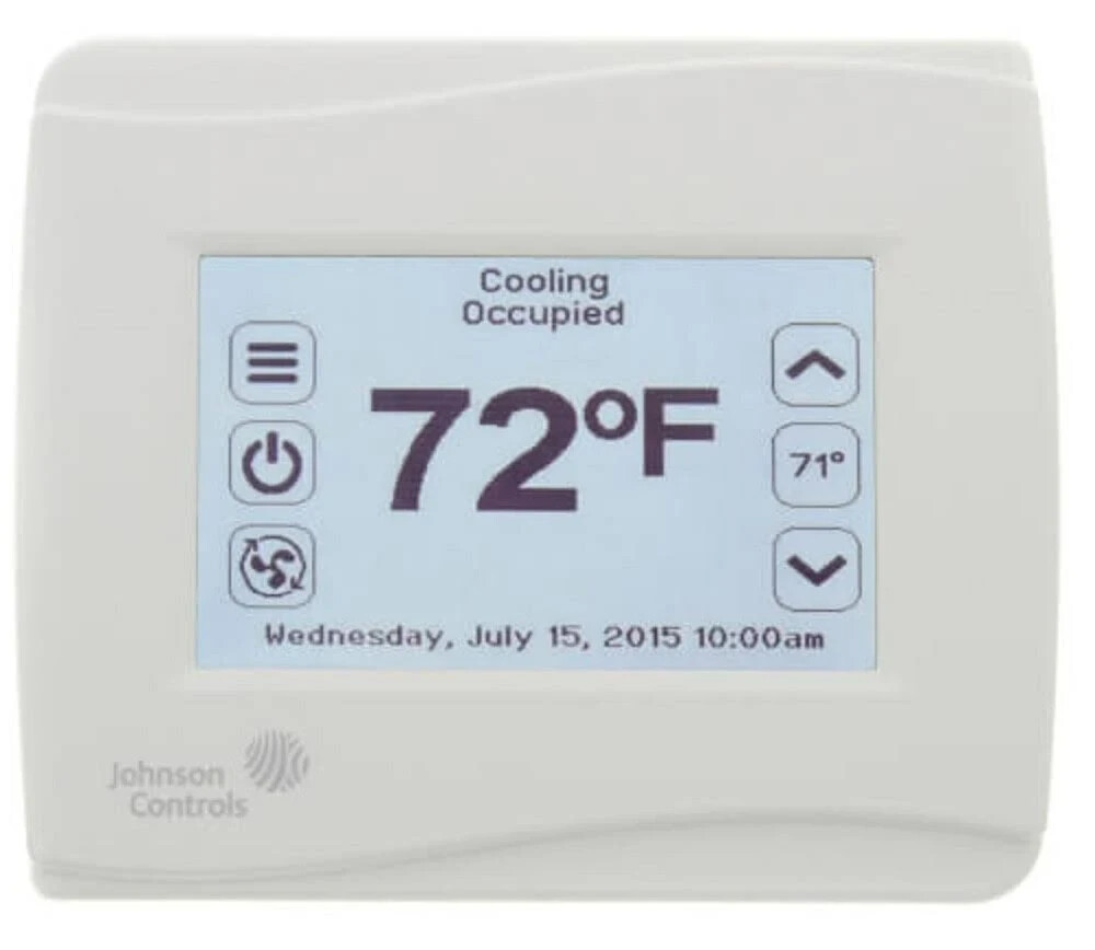 JOHNSON CONTROLS JCI Tec3620 TSTAT,MSTP OR N2,FCU/VAV,0-10V PROP,OCC & RH SENSOR