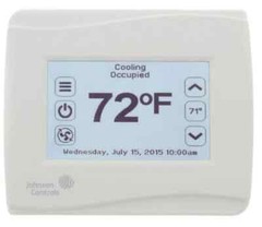 JOHNSON CONTROLS JCI Tec3620 TSTAT,MSTP OR N2,FCU/VAV,0-10V PROP,OCC & RH SENSOR