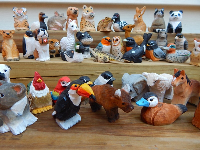 Squirrel Figures Cake Topper Bride Groom Love Wedding Engagement Wood Statue gallery