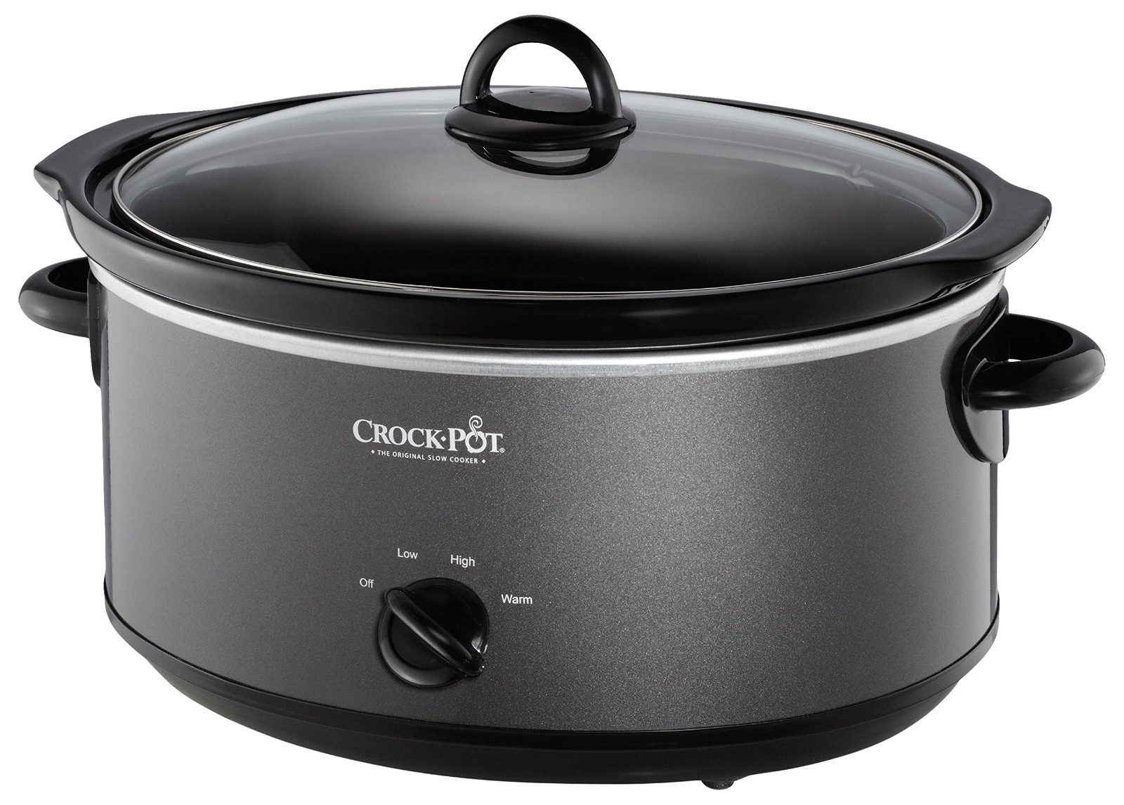 7-Quart Manual Slow Cooker - Family Size for 8+ People, Fits 6-lb Roast, Removab gallery
